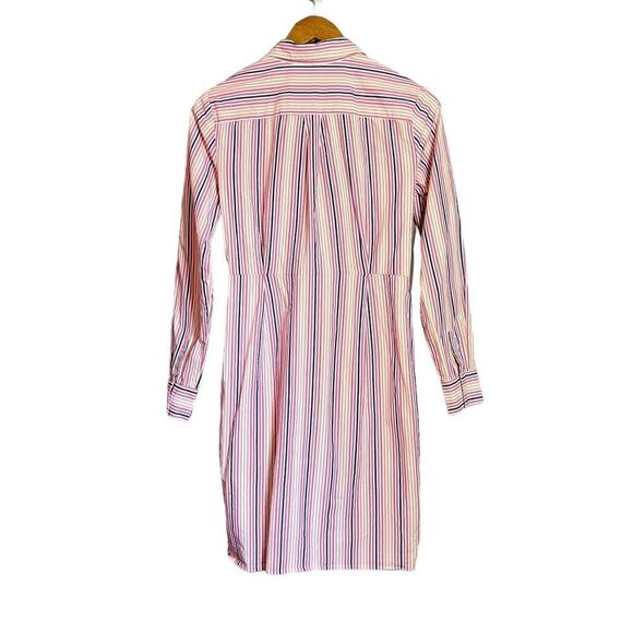 Calvin Klein striped button down dress. Size 6 - Picture 7 of 8